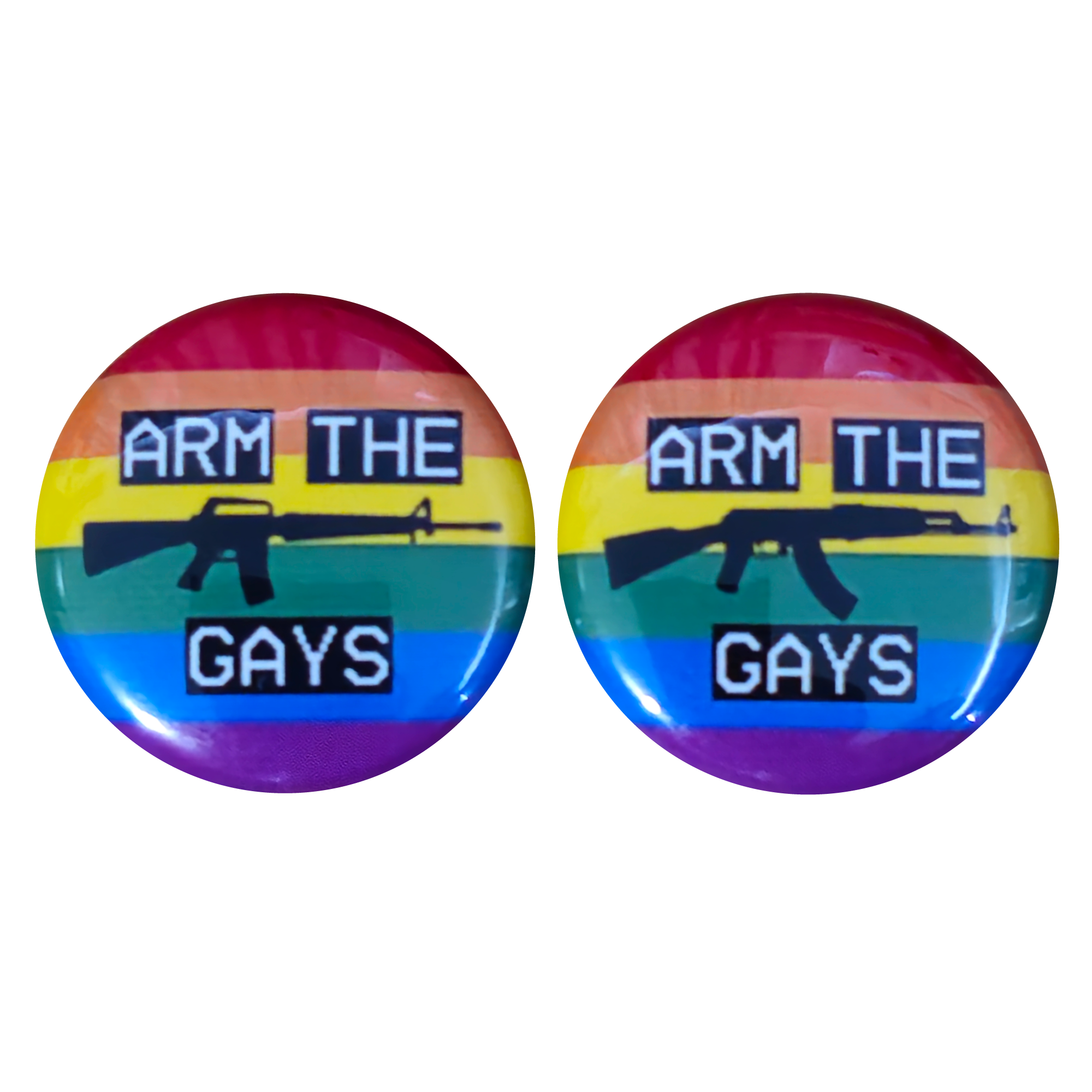 Arm the Gays Buttons 🌈