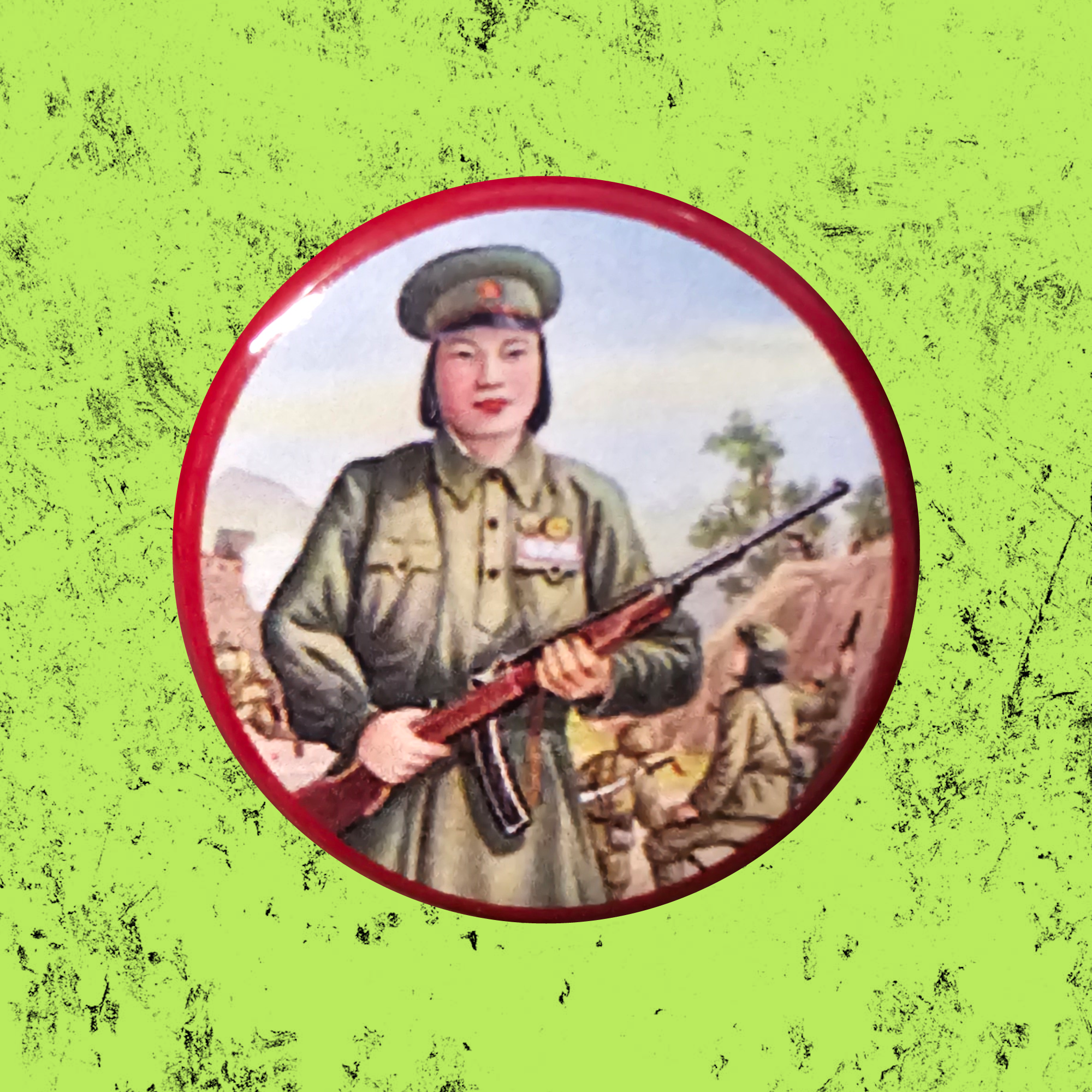 Hero Tu Xun Mao Button