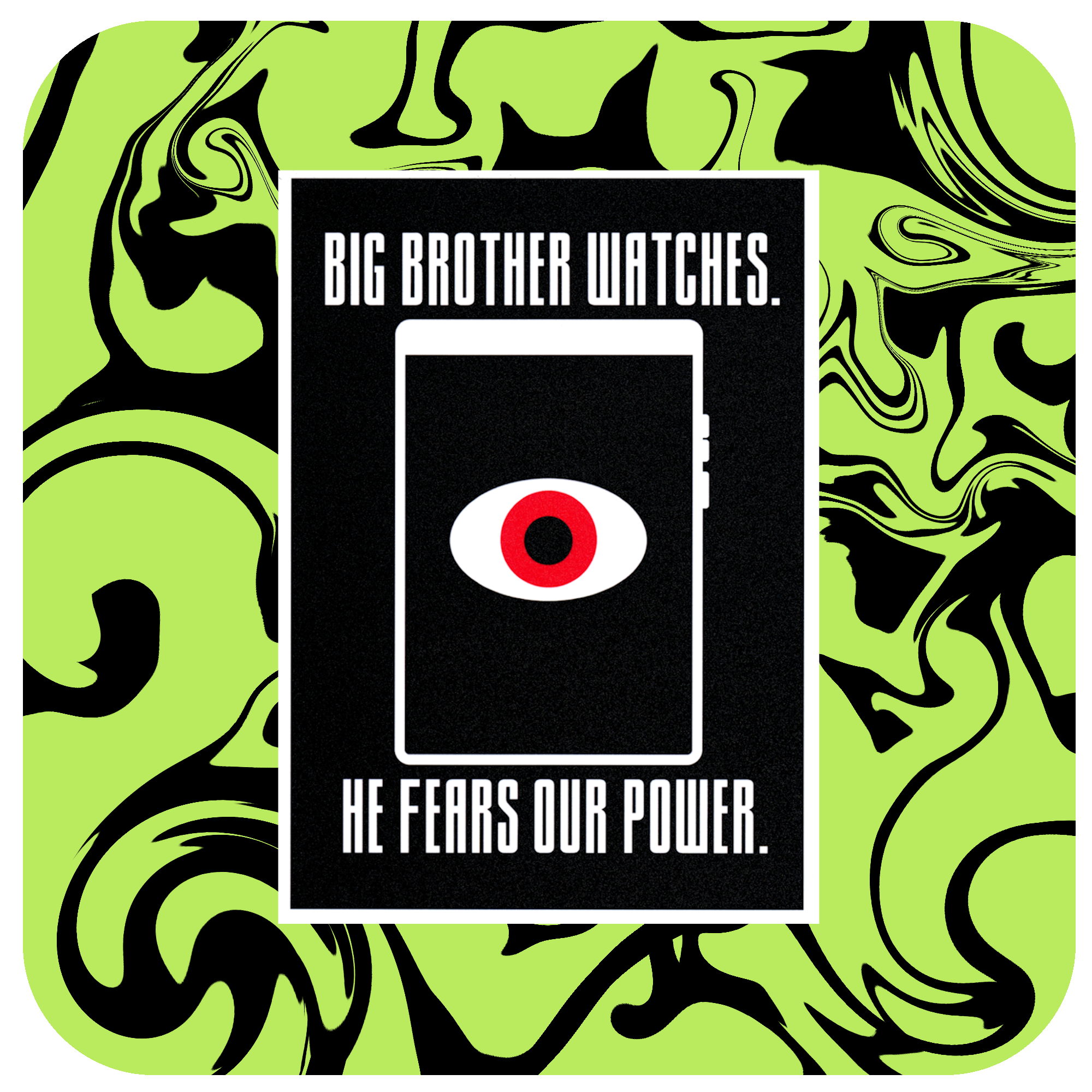 Big Brother Watches Art Print