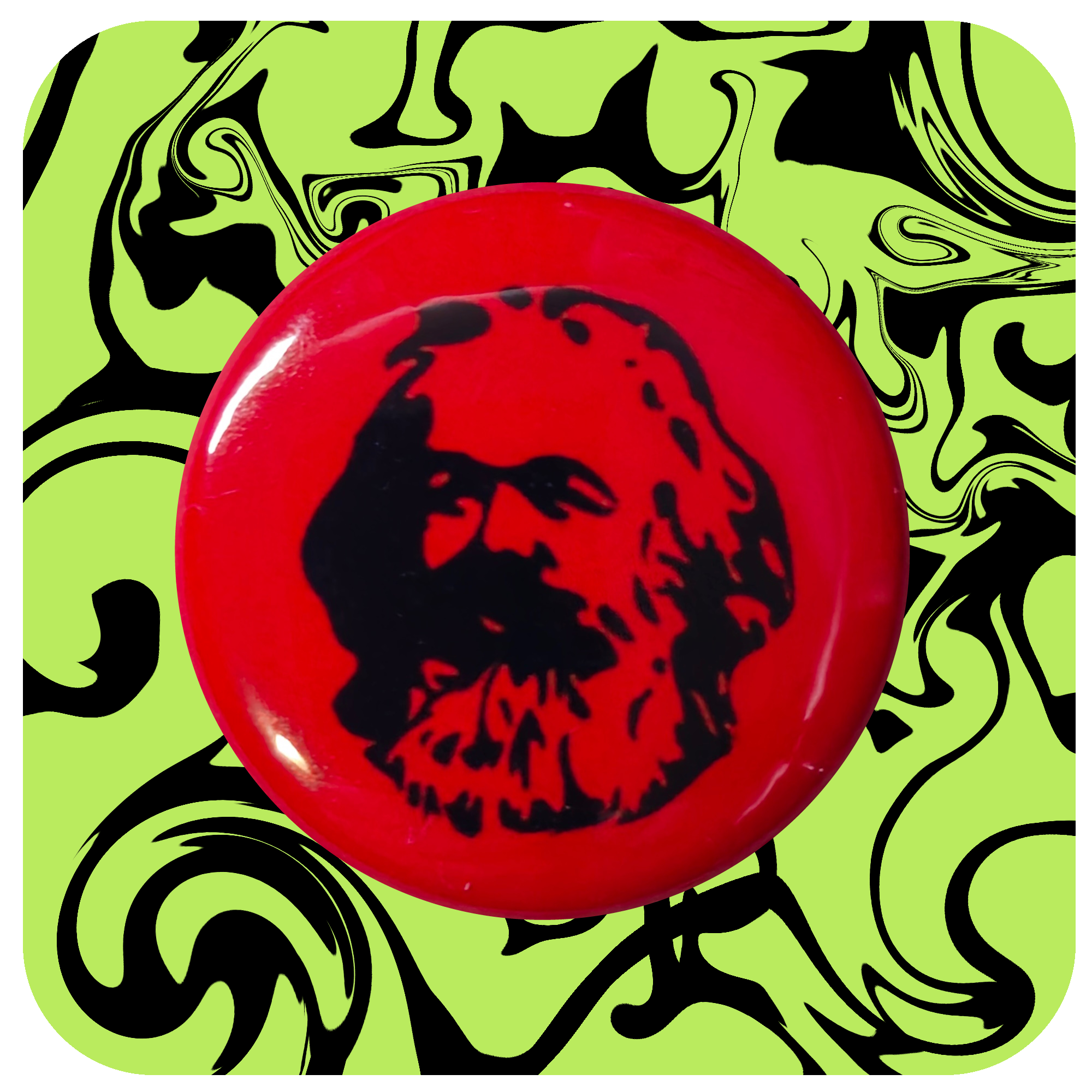 Karl Marx Button