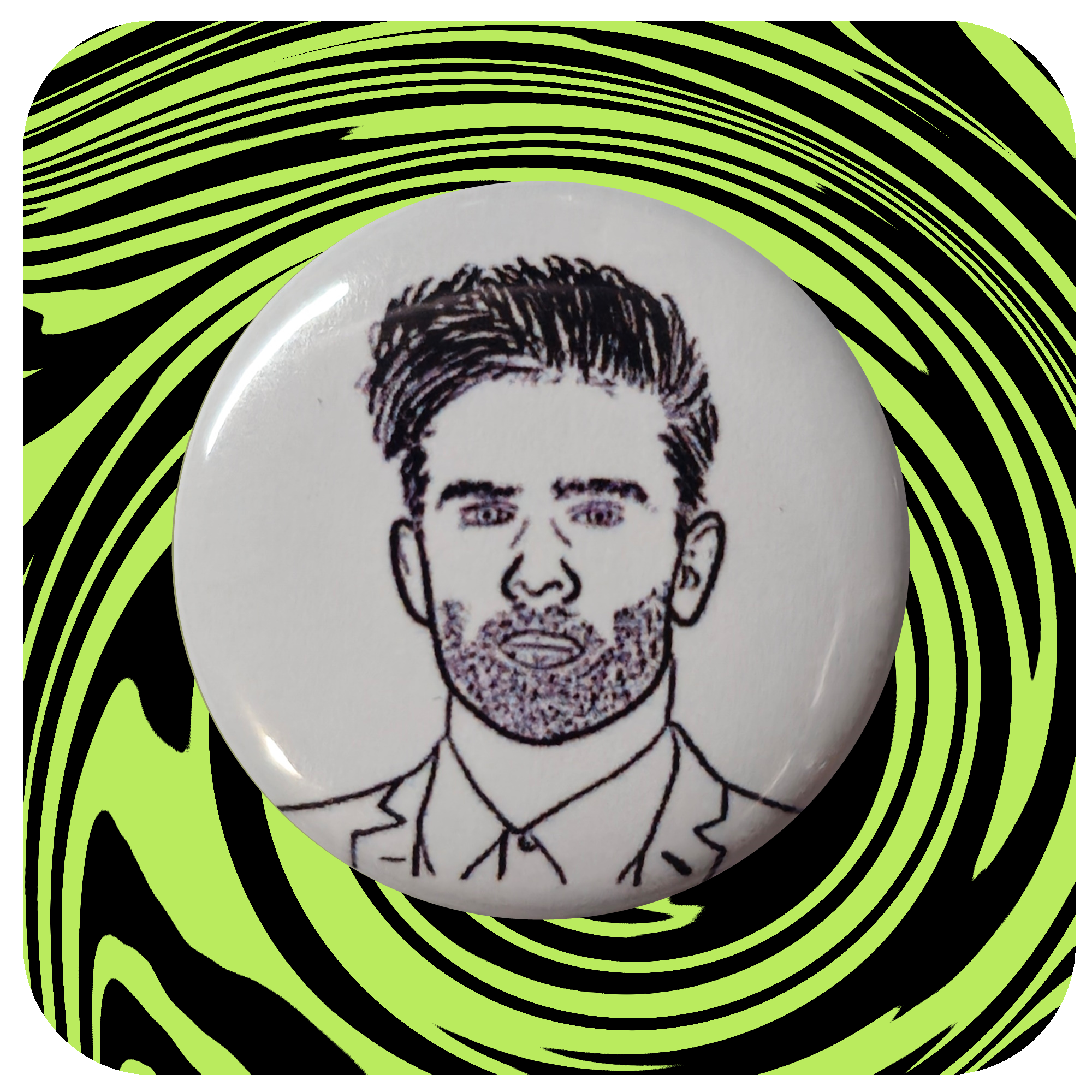 Hasan Piker Minimalist Button