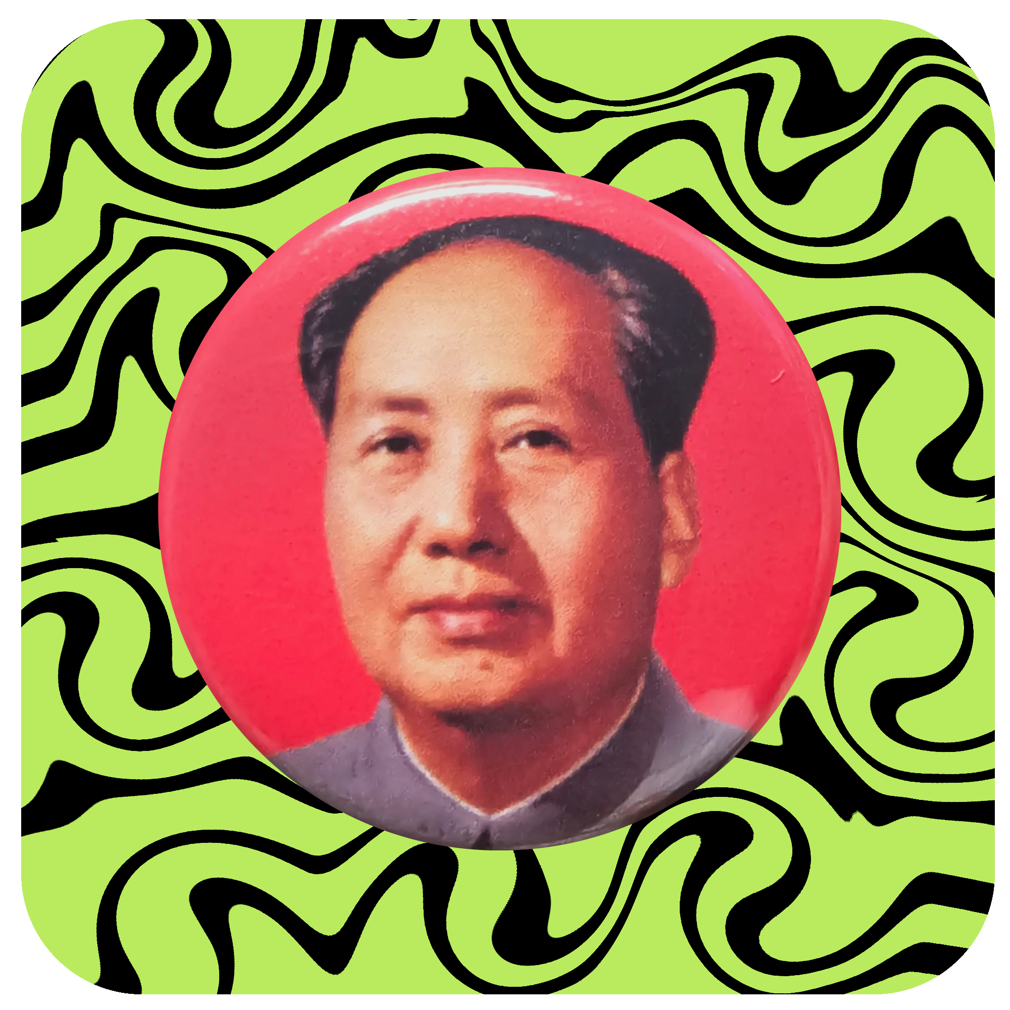 Mao Zedong Button
