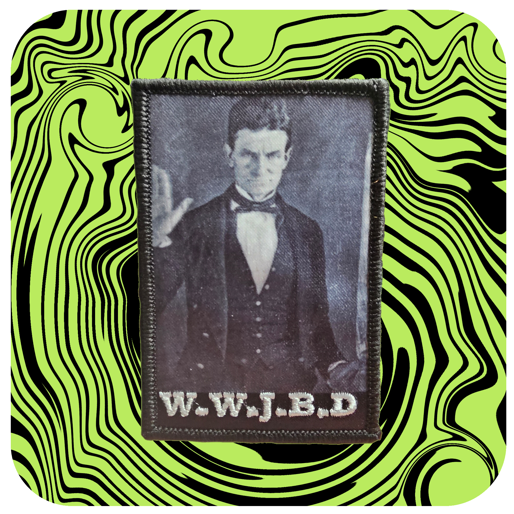 What Would John Brown Do 2x3 Morale Patch