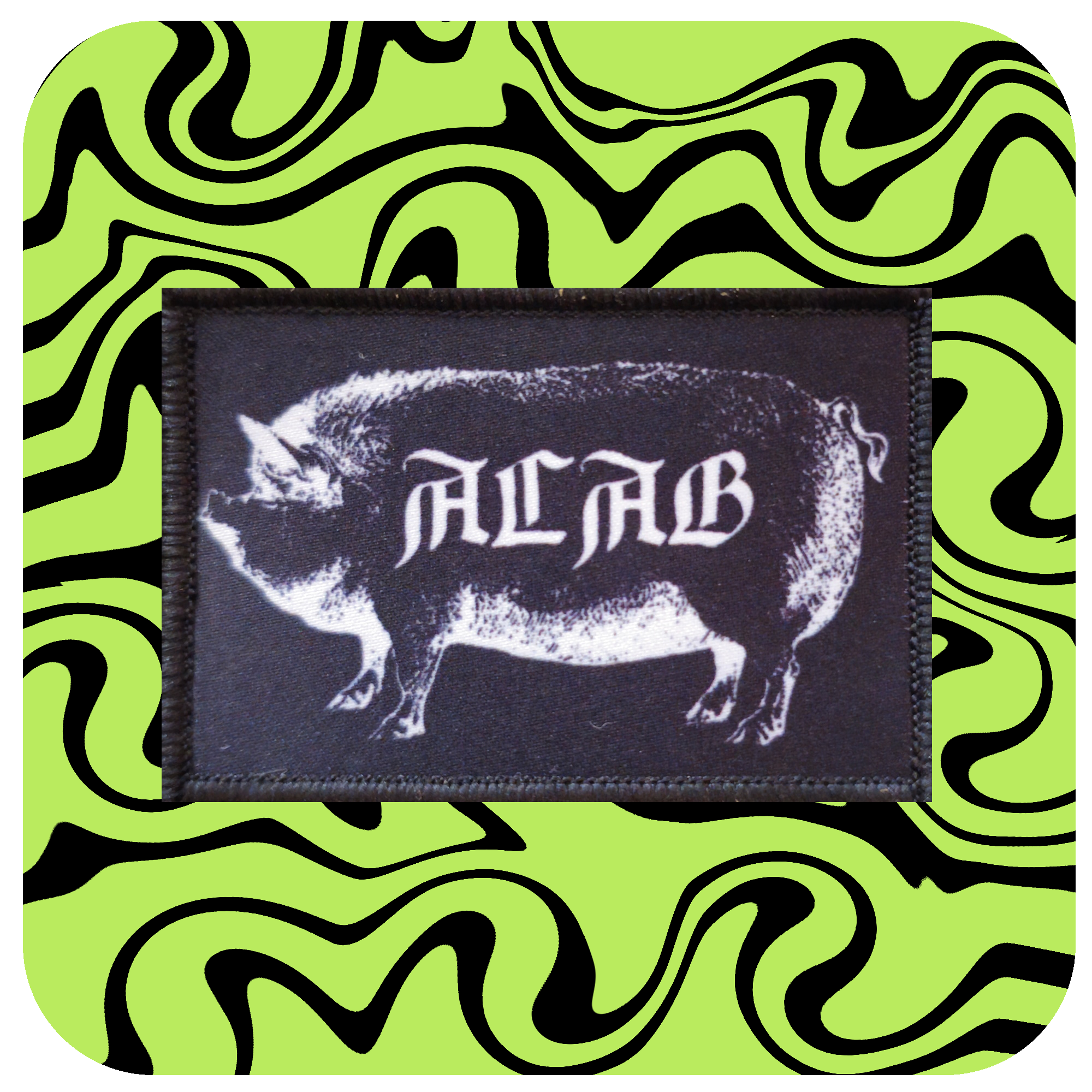 ACAB Pig 3x2 Morale Patch