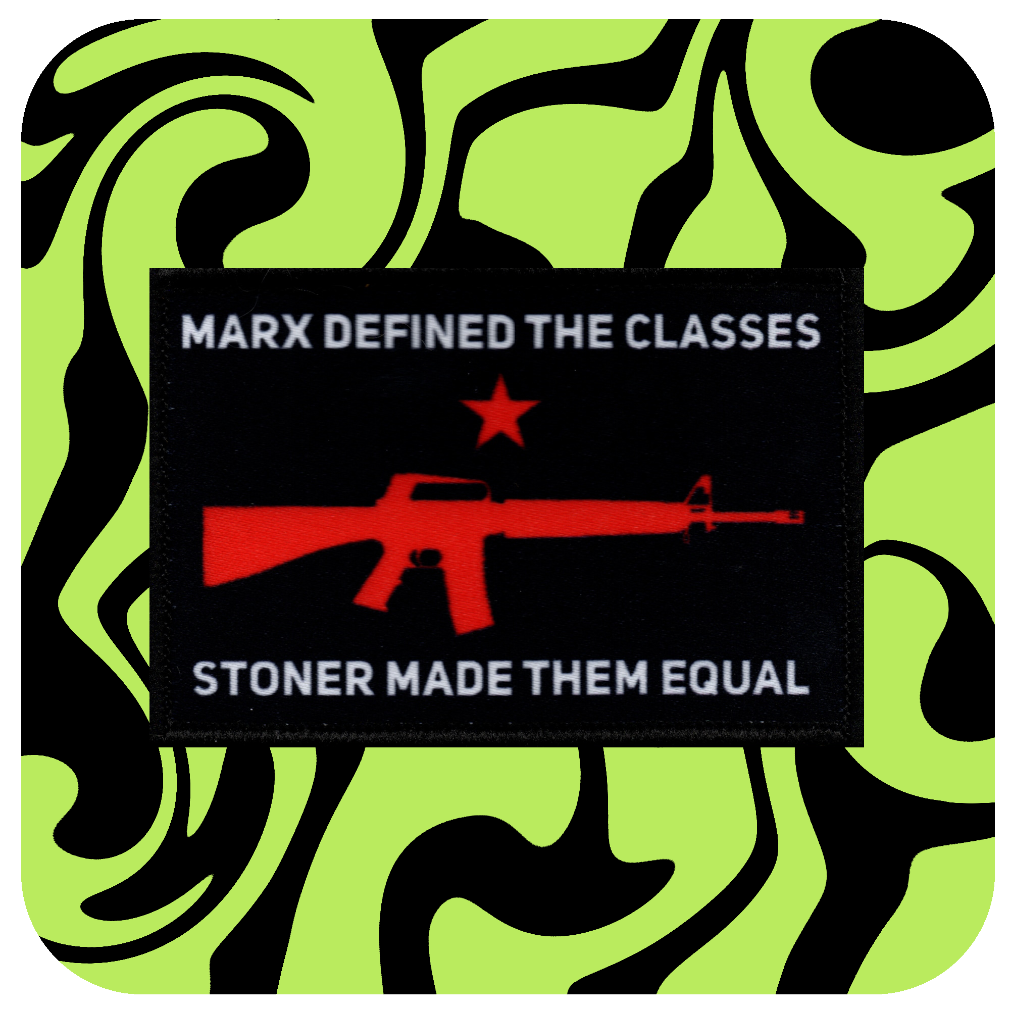 Marx and Stoner 3x2 Morale Patch