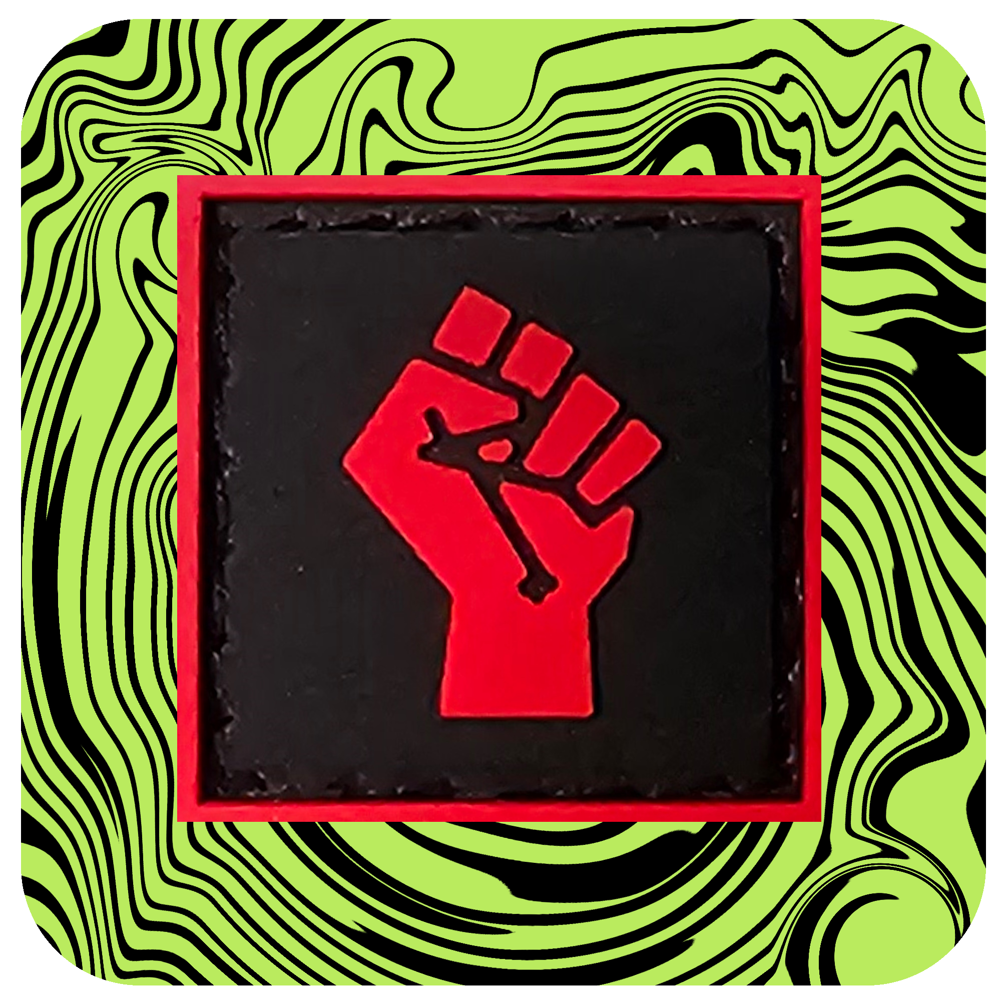 Red Fist 1x1 Morale Patch