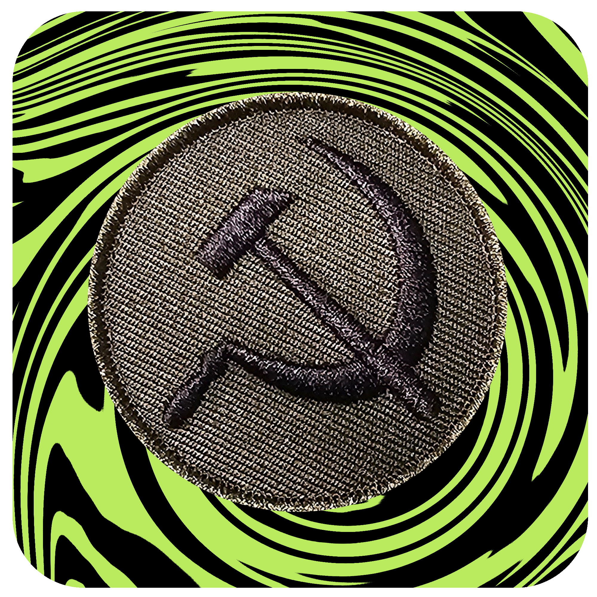 Army Green Hammer and Sickle 2x2 Morale Patch