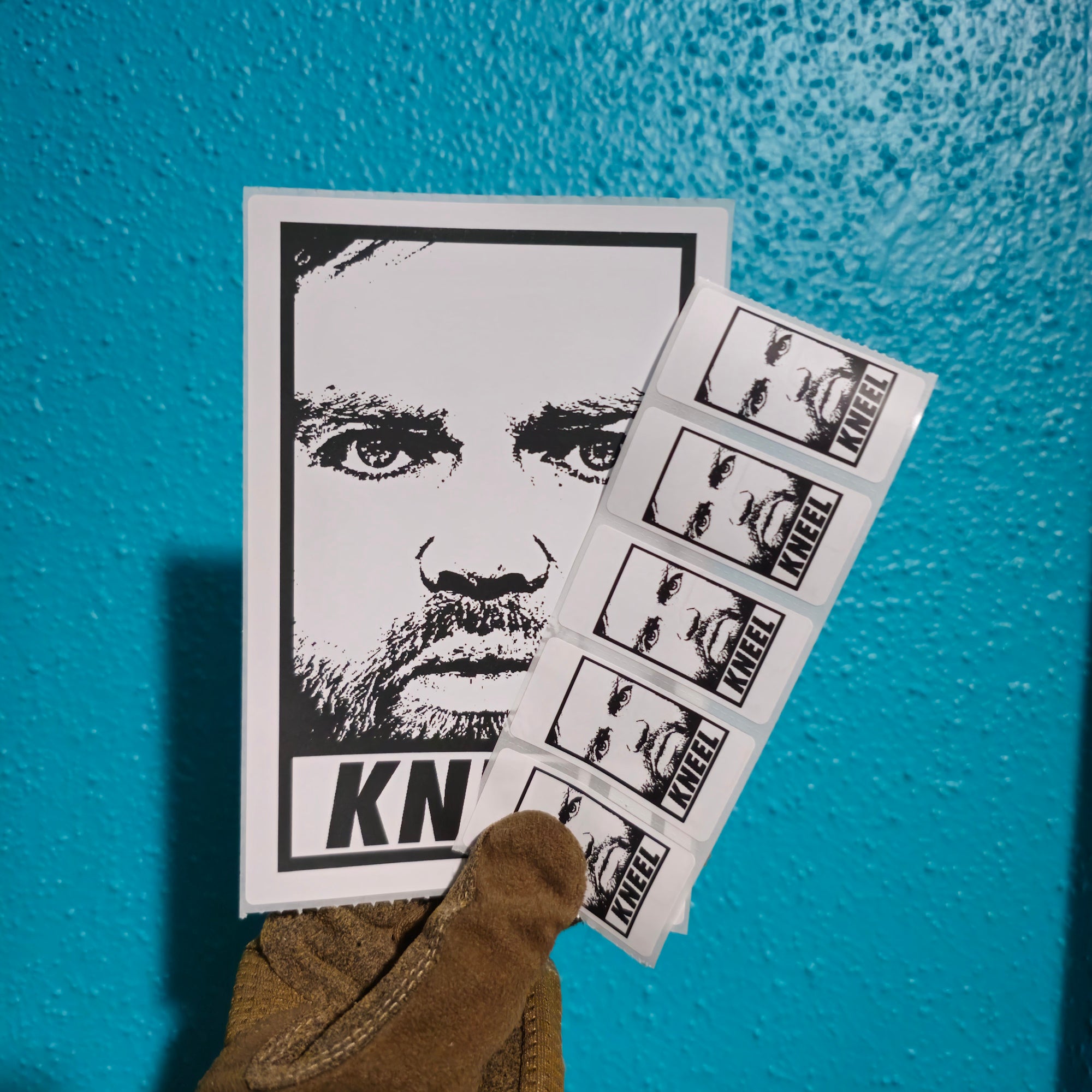 JD Vance KNEEL Protest Slap Sticker