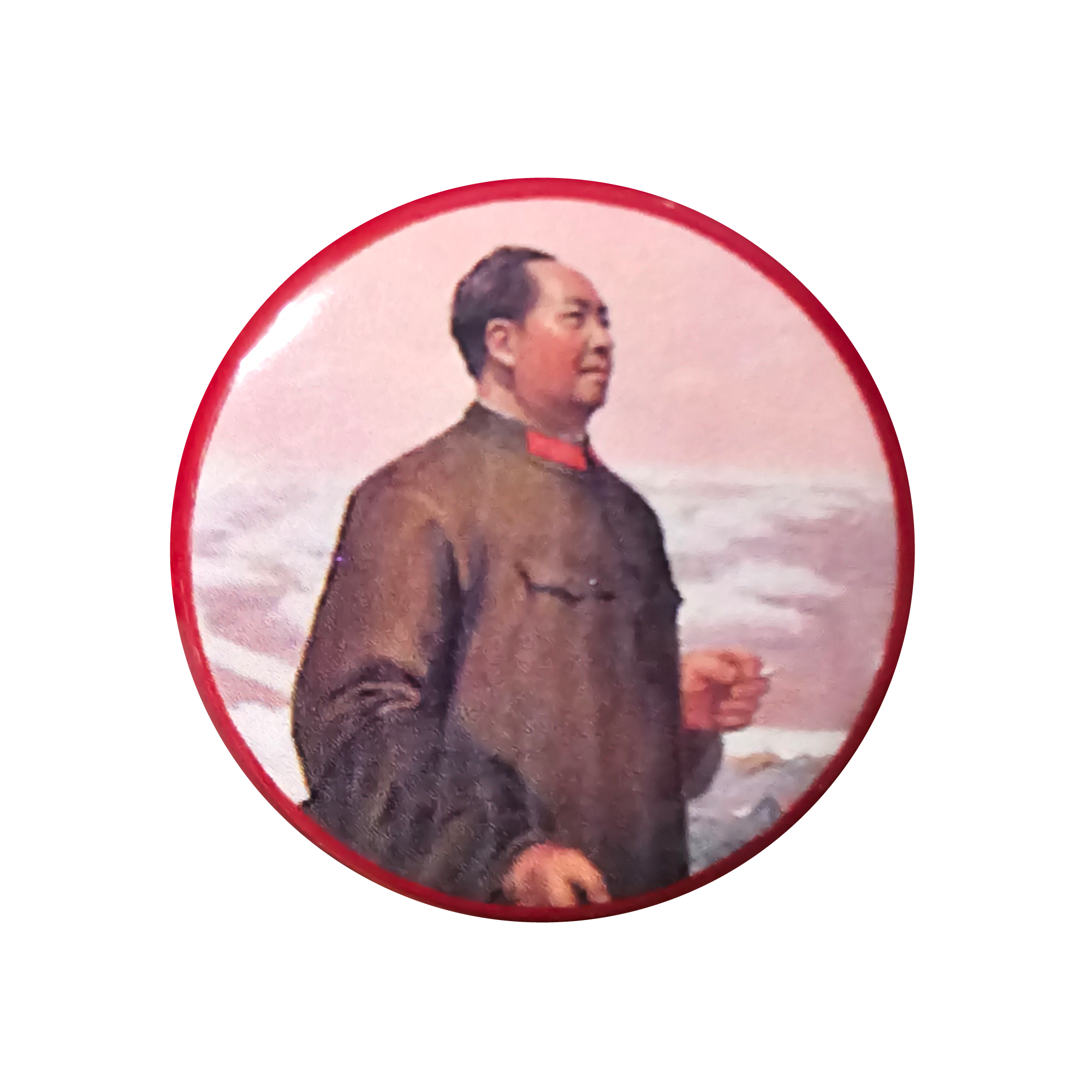 Mao Mulberry Fields Button