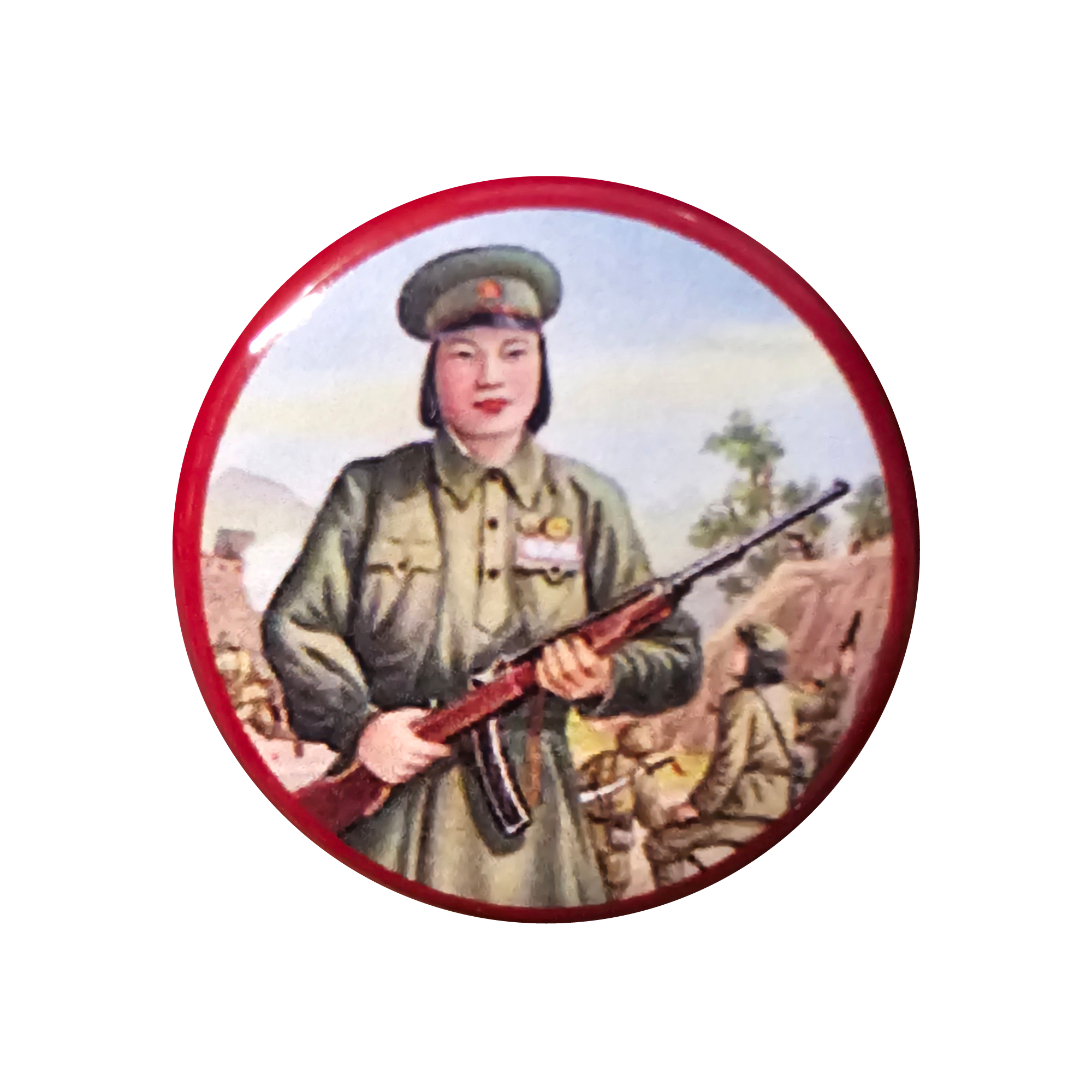 Hero Tu Xun Mao Button