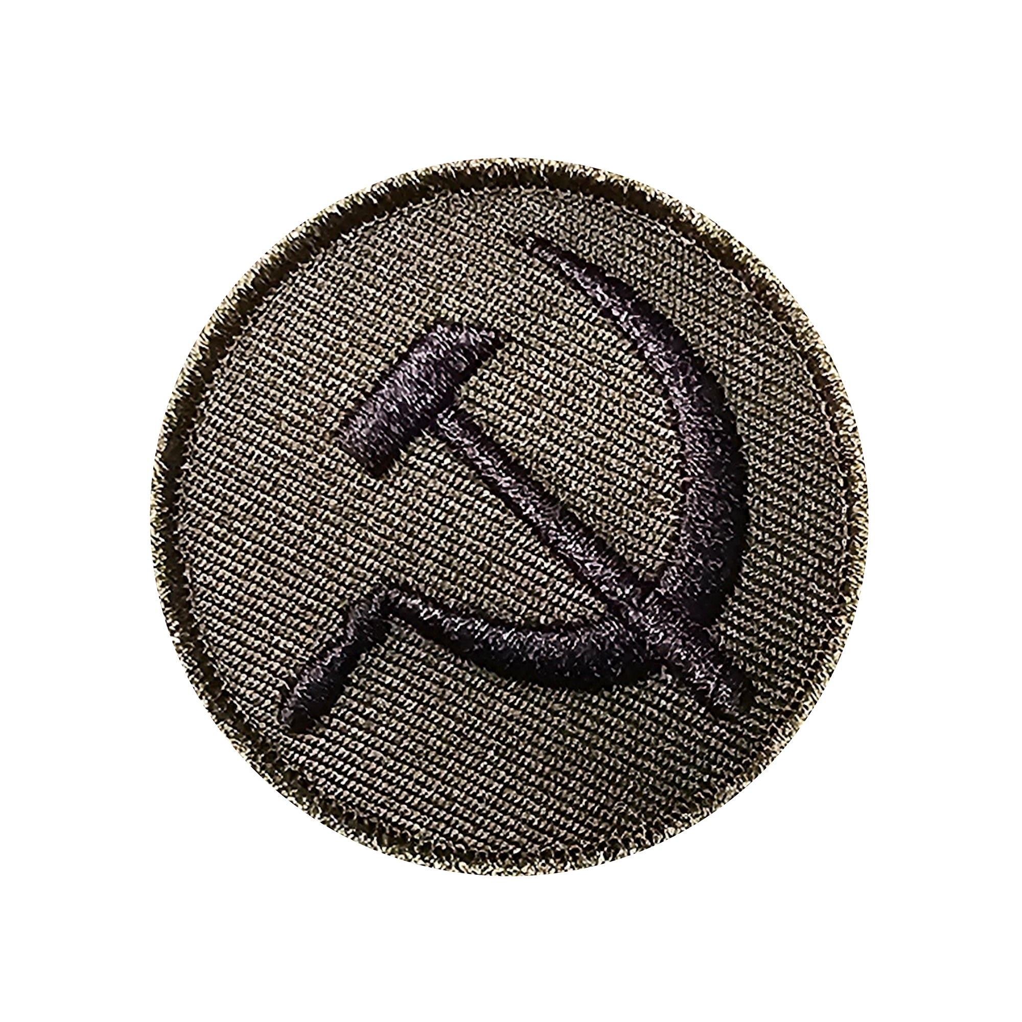 Army Green Hammer and Sickle 2x2 Morale Patch