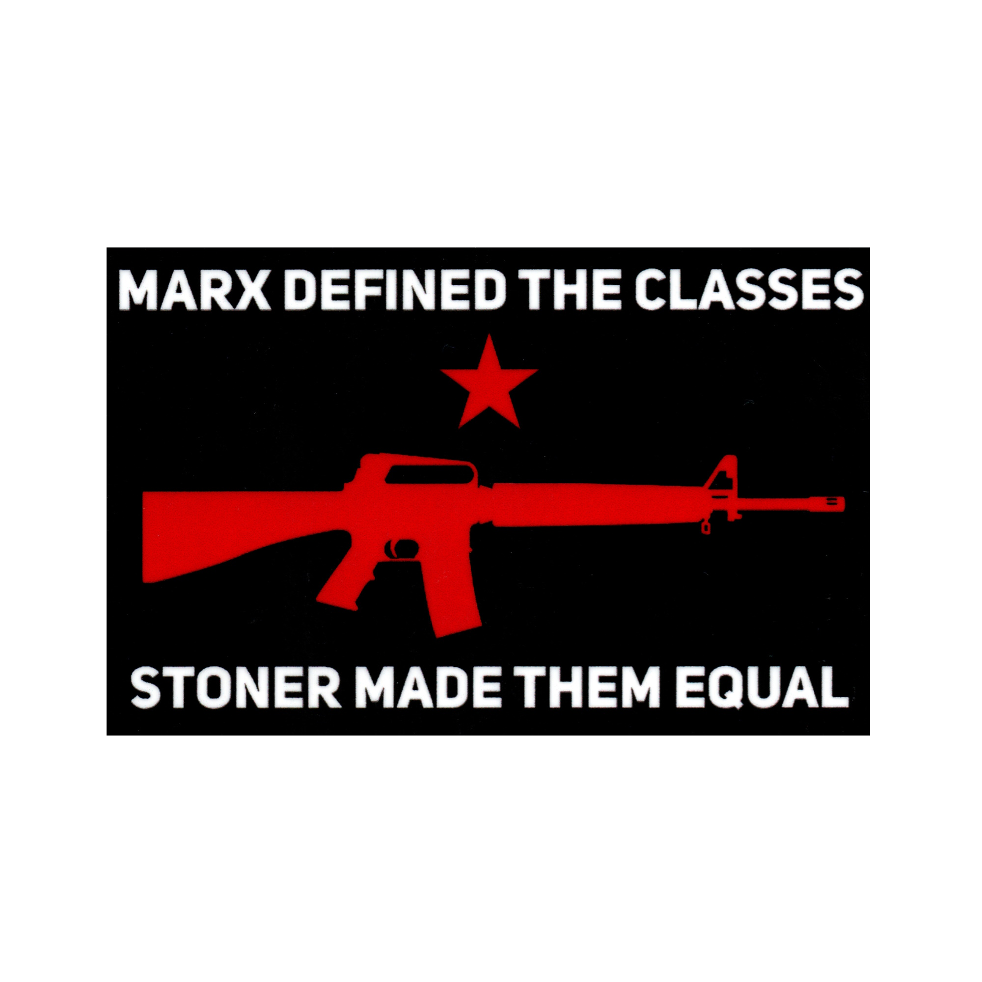 Marx Stoner 3 Inch Sticker