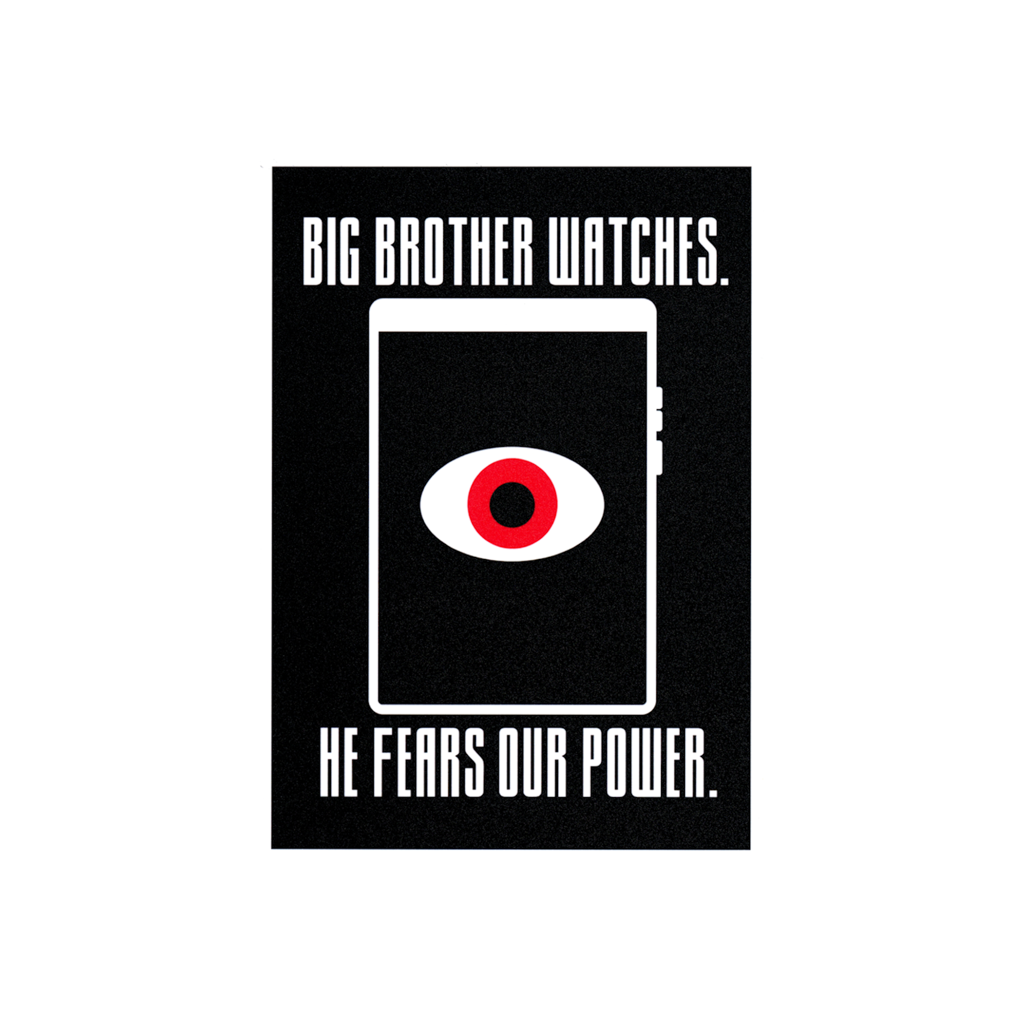 Big Brother Watches Art Print